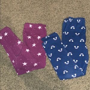 2 pairs of 4t leggings